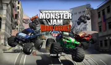Monster Jam- Urban Assault screen shot title